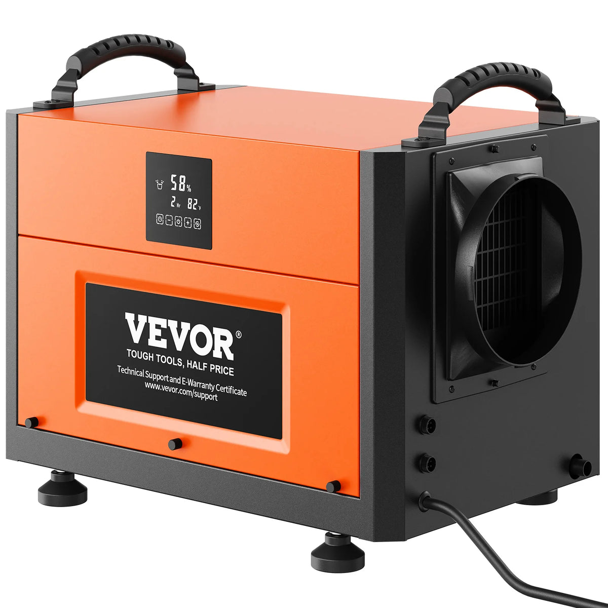 VEVOR Large Capacity Commercial Dehumidifier with Drain Hose