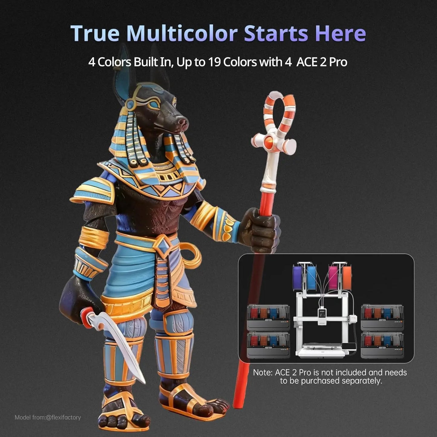 Kobra X Fast 3D Printer With Auto Leveling