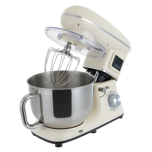 Digital Kitchen Stand Mixer With Timer And Dough Hook