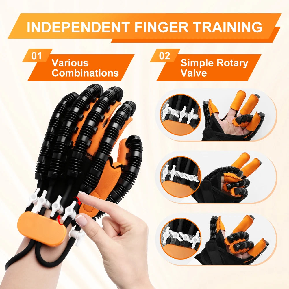 USB Hand Rehabilitation Robot Gloves for Stroke Recovery