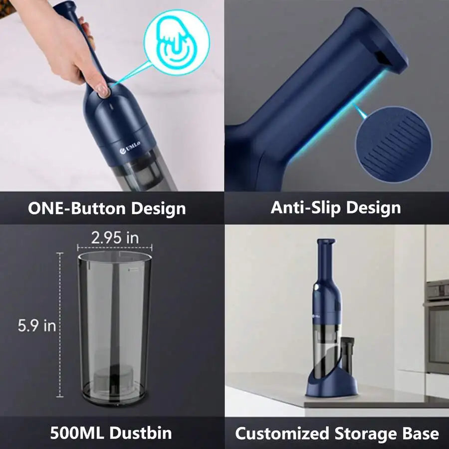 XMSJ Cordless Handheld Car Vacuum With 2 Suction Modes