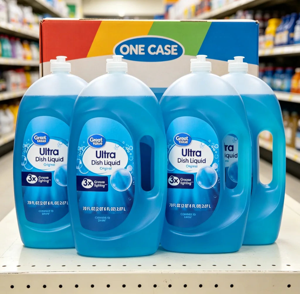 Ultra Original Dishwashing Liquid For Tough Grease Removal