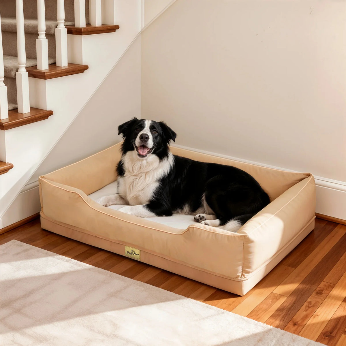 Bingopaw Orthopedic Dog Bed With Waterproof Cover