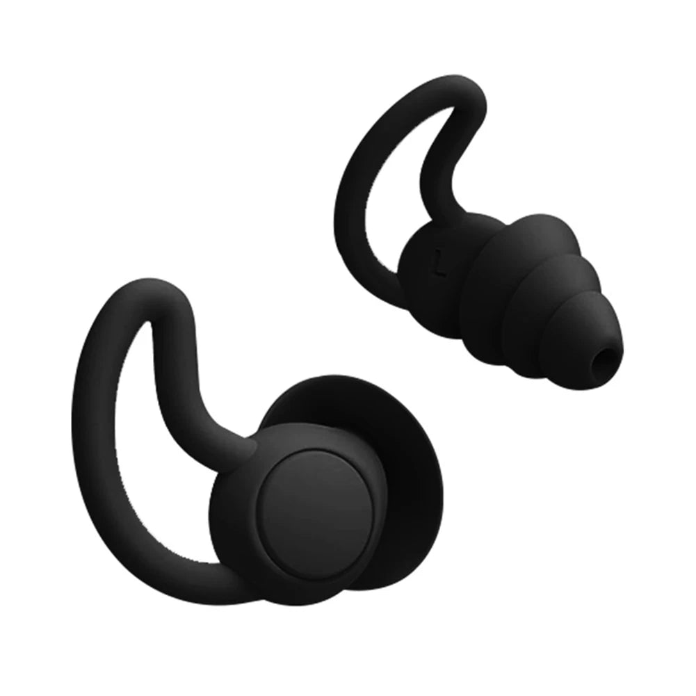 RZAHUAHU Silicone Earplugs Waterproof For Sleep And Swim
