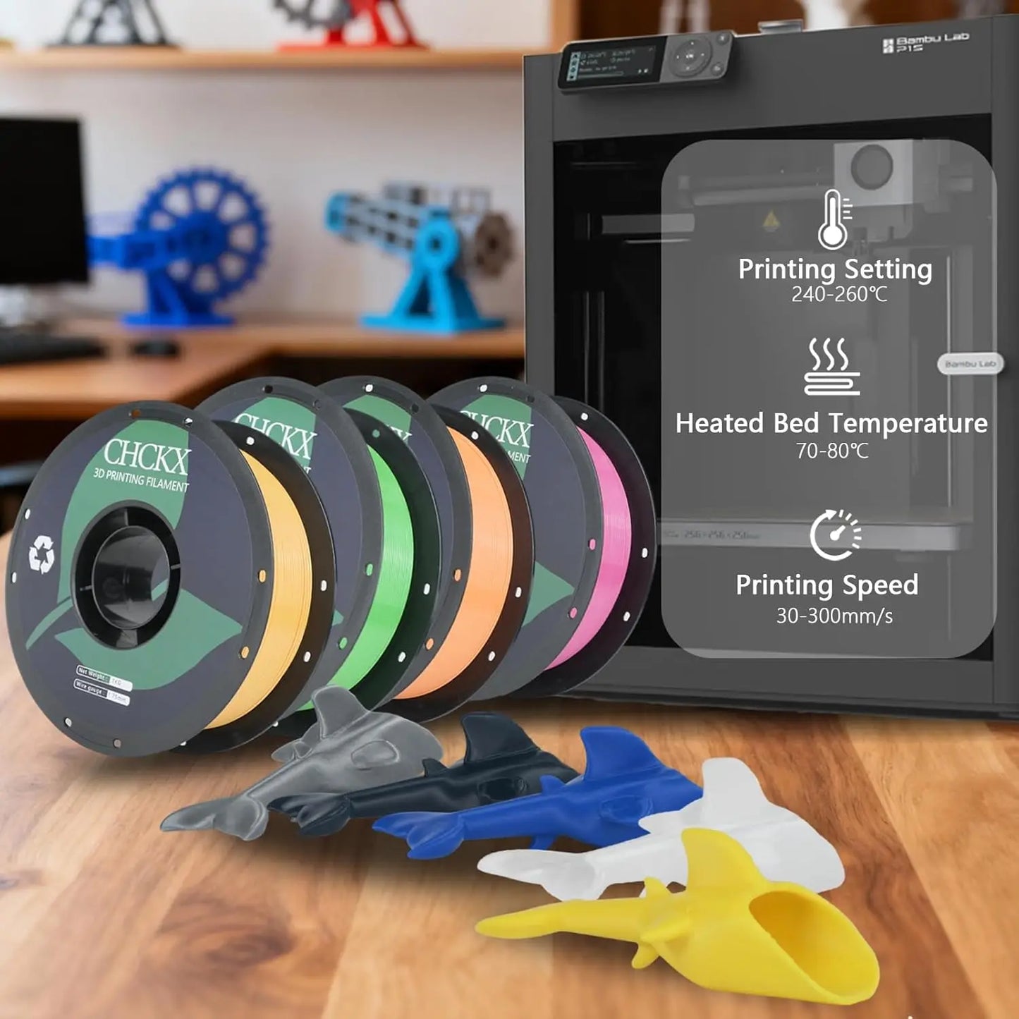 PETG Filament Bundle Multicolor Collection