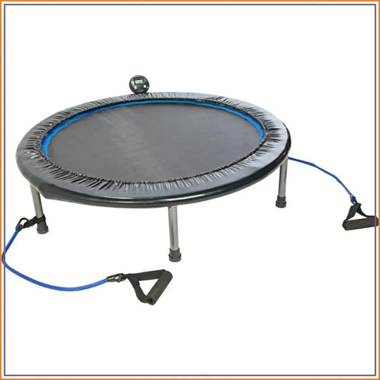 Foldable Mini Trampoline Rebounder With Smart Workout App