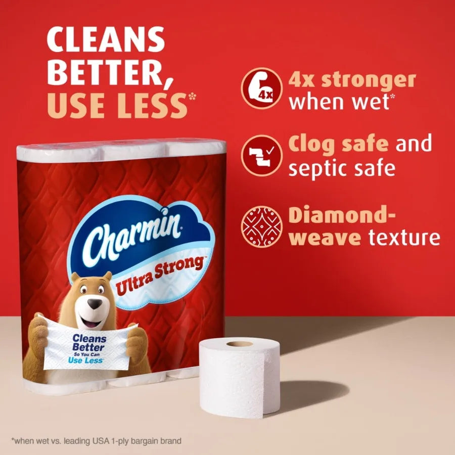 Ultra Strong Toilet Paper Mega Rolls