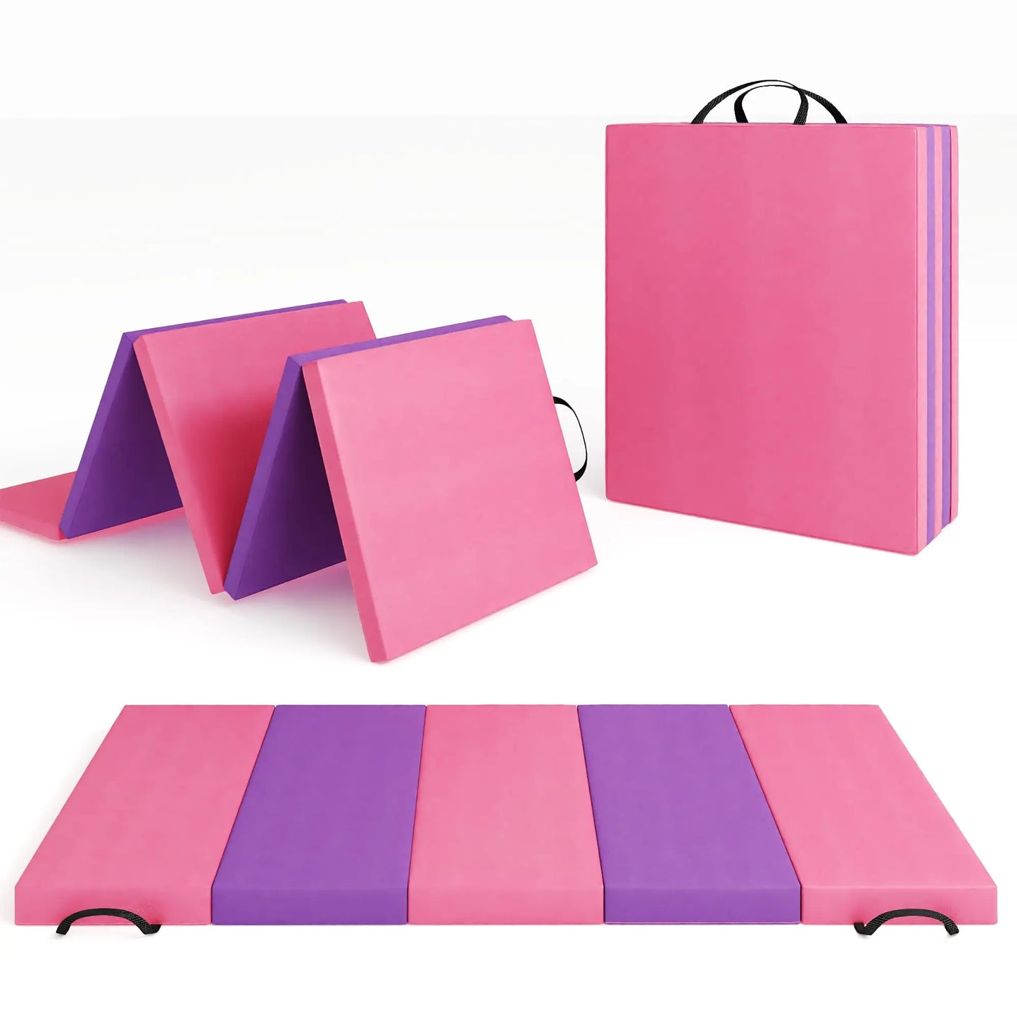 HiMISS Gymnastics Mat Foldable Portable Floor Pad