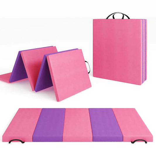 HiMISS Gymnastics Mat Foldable Portable Floor Pad
