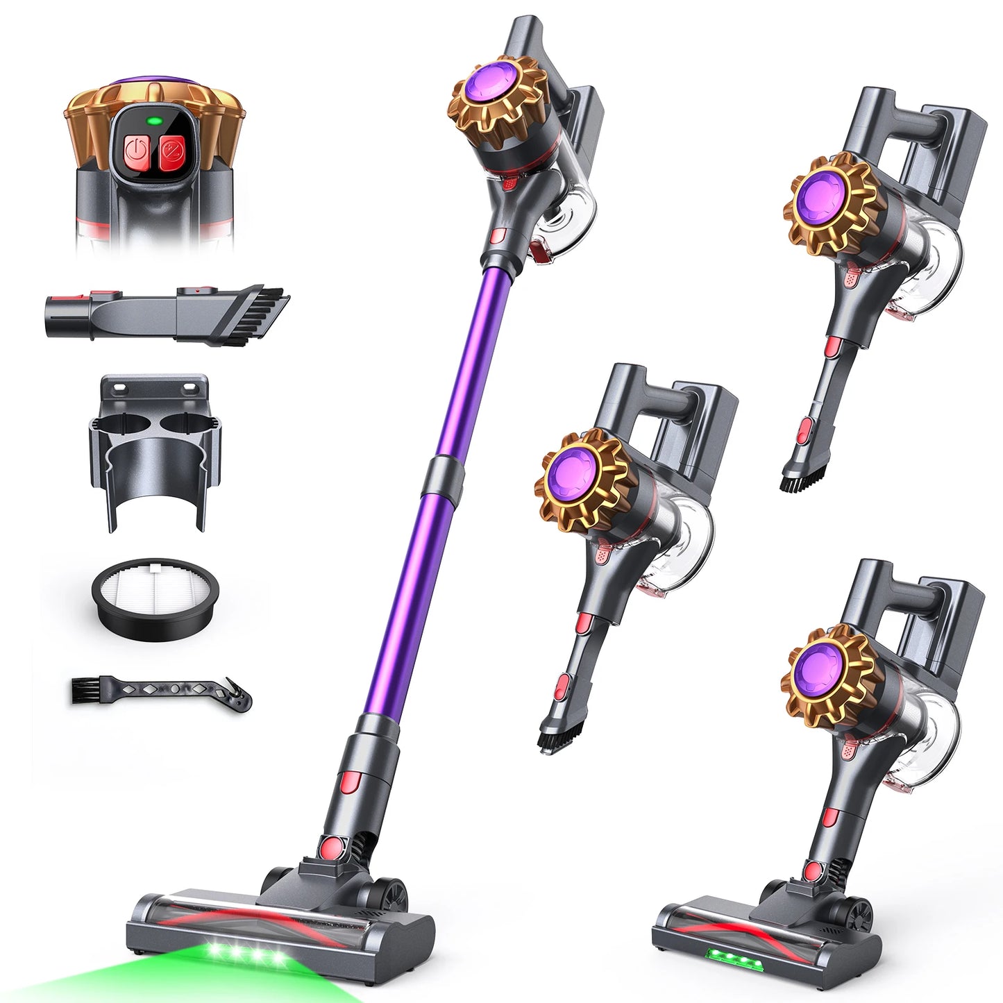 Lubluelu P7 Cordless Handheld Vacuum For Home And Pet Hair