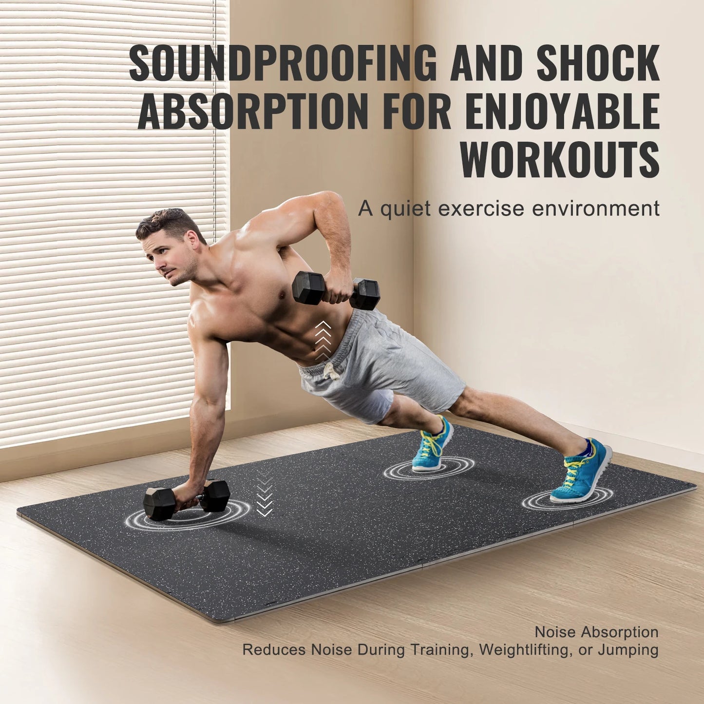 Interlocking EVA Floor Mats For Home And Gym