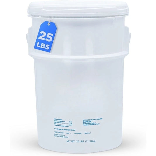 3-Inch Stabilized Chlorine Tabs For Pools, 25 Lb Bucket