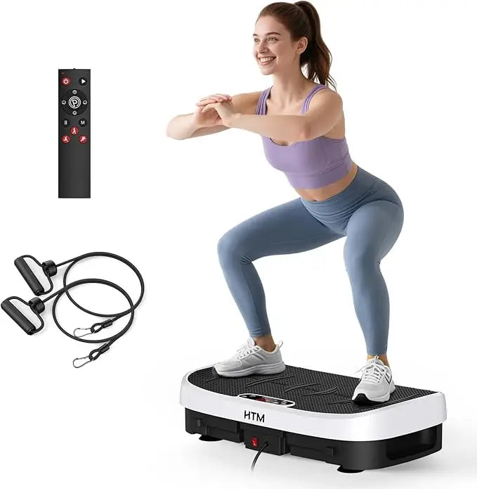 HTM Vibration Plate Bluetooth Full Body Workout