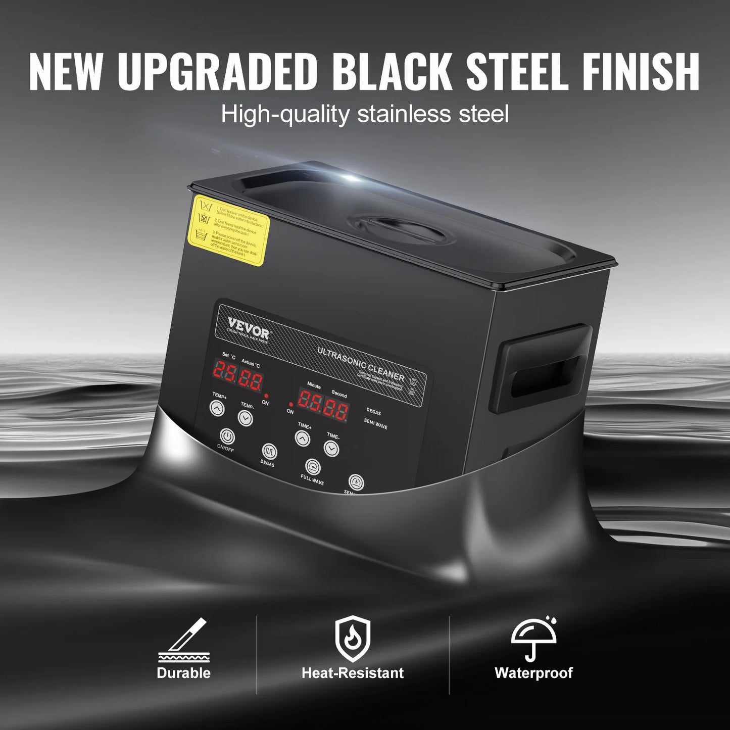 Succebuy Ultrasonic Dish Cleaner Portable Washer With Timer
