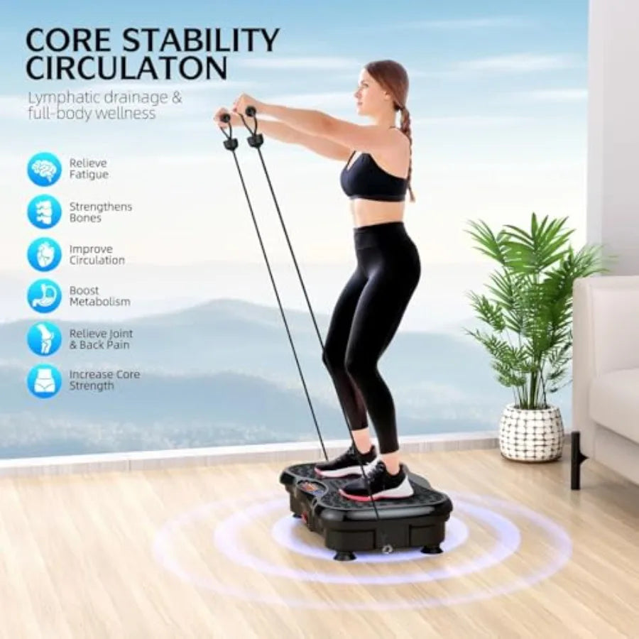 Vibration Plate Exercise Machine For Lymphatic Drainage