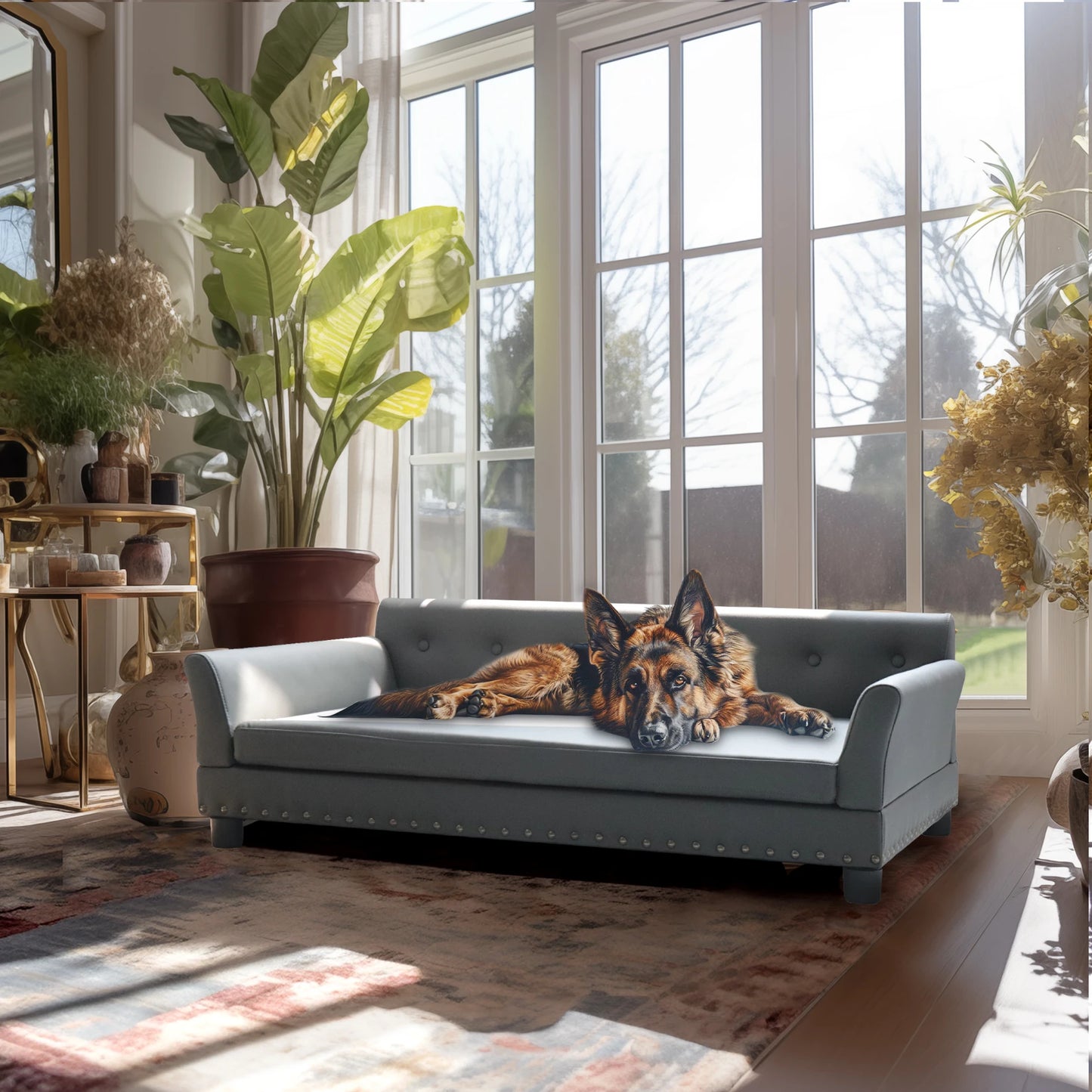 BINGOPAW Elevated Dog Sofa Bed