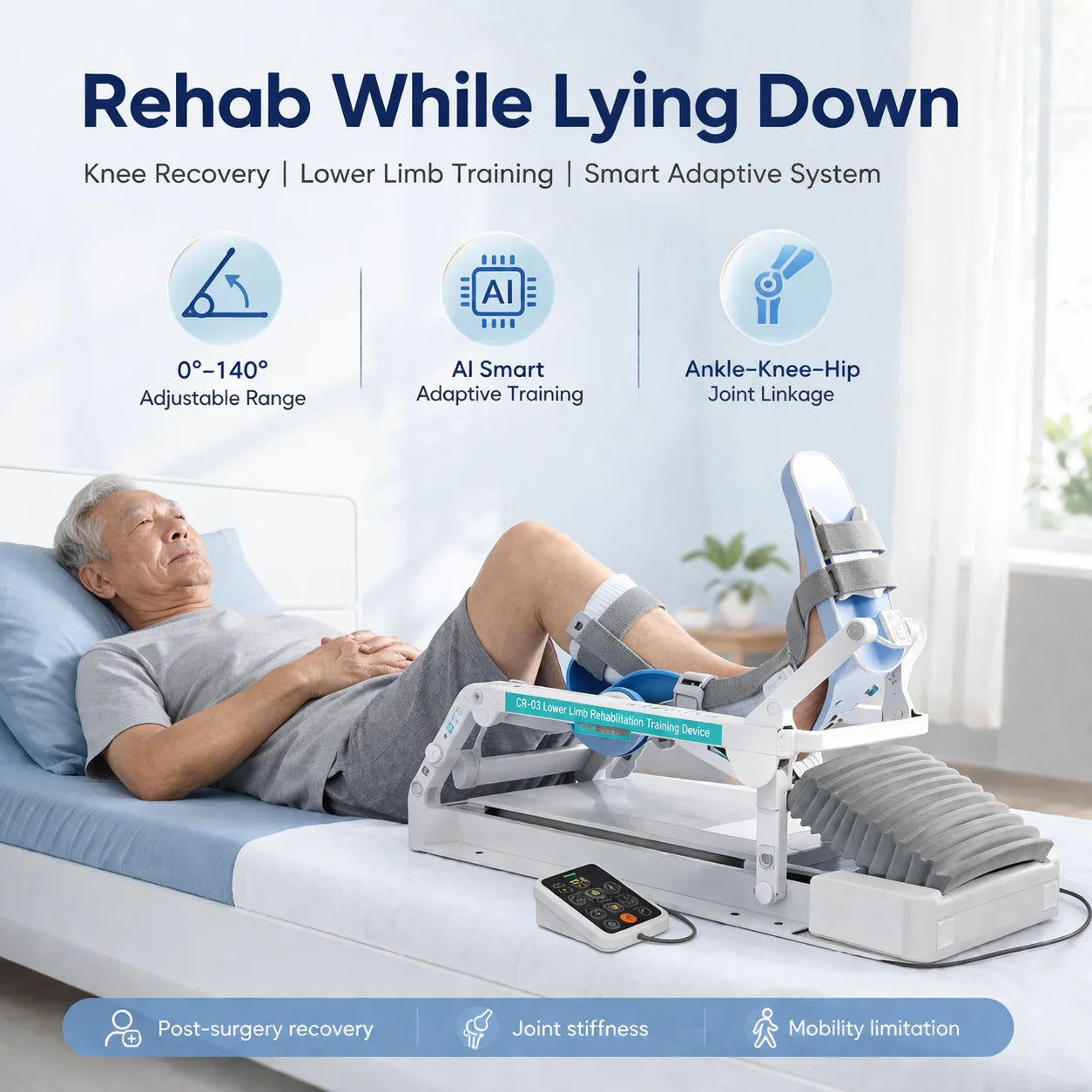Electric Knee Joint Rehabilitation Machine