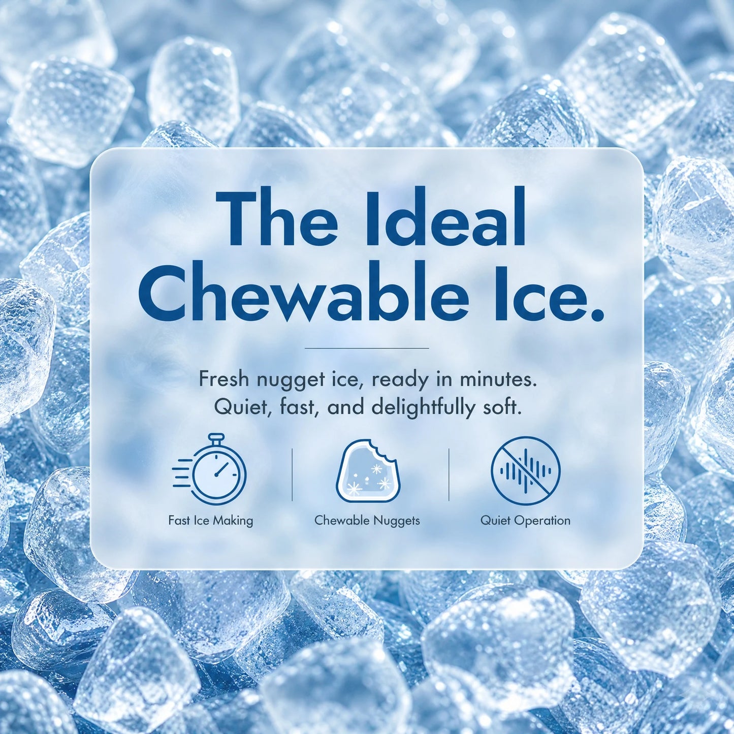 Philergo 33 Lbs Nugget Ice Maker Countertop Self Cleaning
