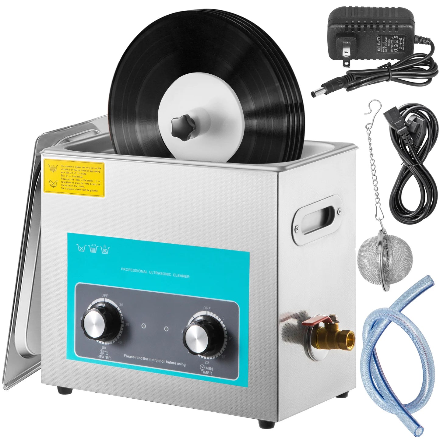 SucceBuy Ultrasonic Vinyl Record Cleaner Portable
