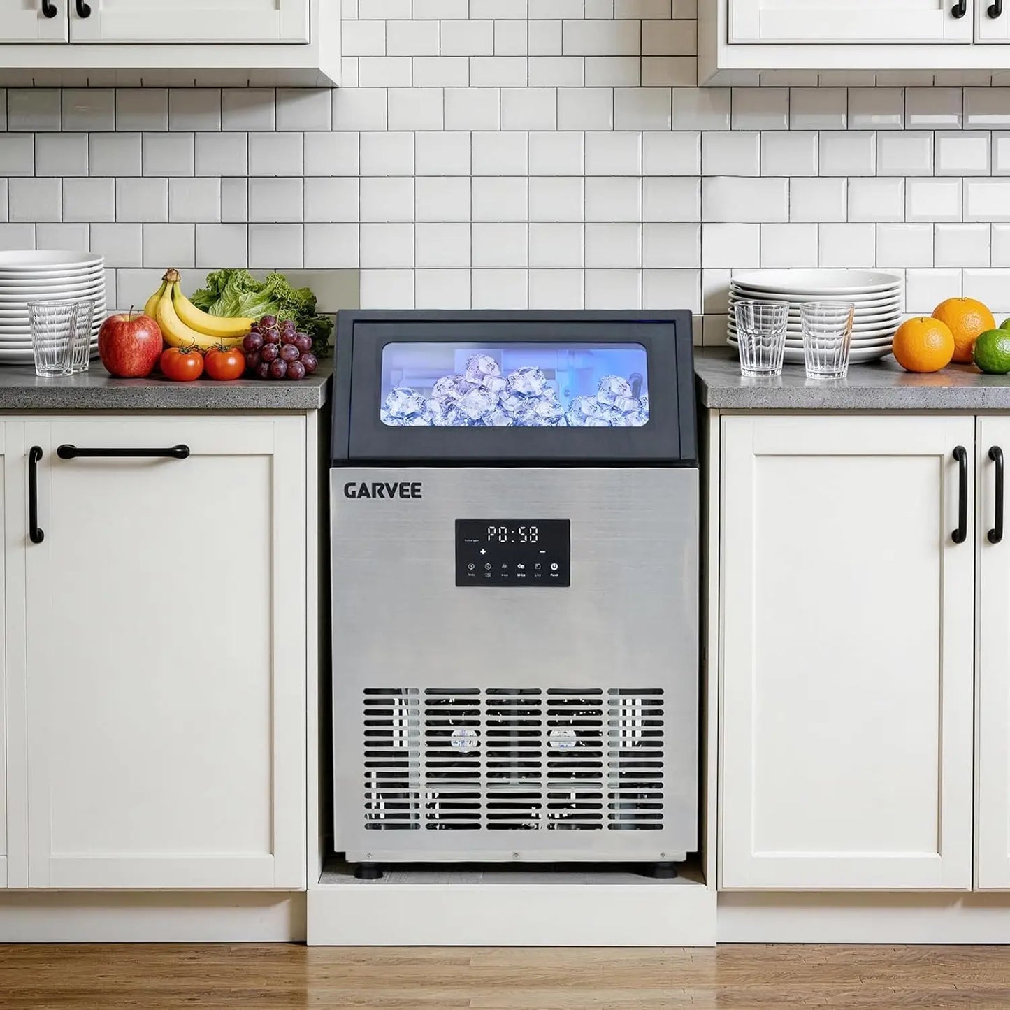 Acekool Commercial Ice Maker Machine Auto Self Cleaning