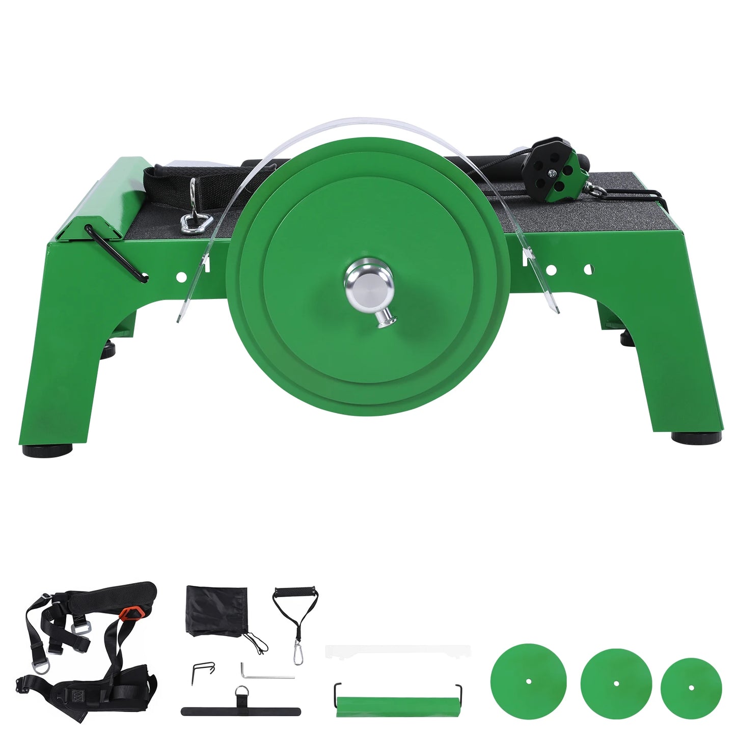 Flywheel Trainer With Adjustable Strap For Home And Travel