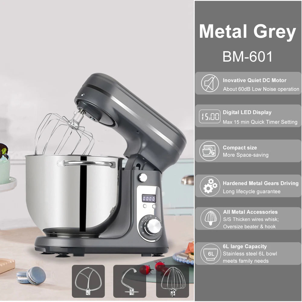Biolomix Kitchen Stand Mixer With Quiet Motor