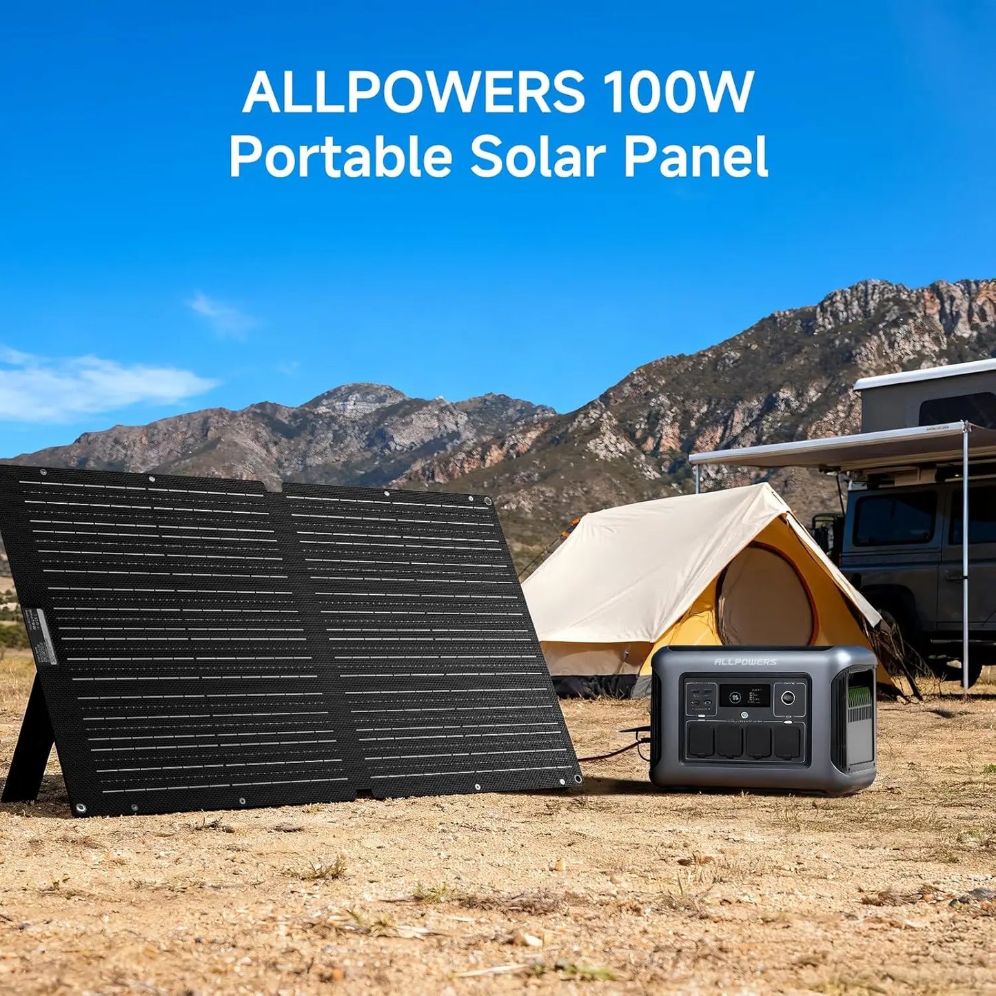 ALLPOWERS SE100 Foldable Solar Panel 100W
