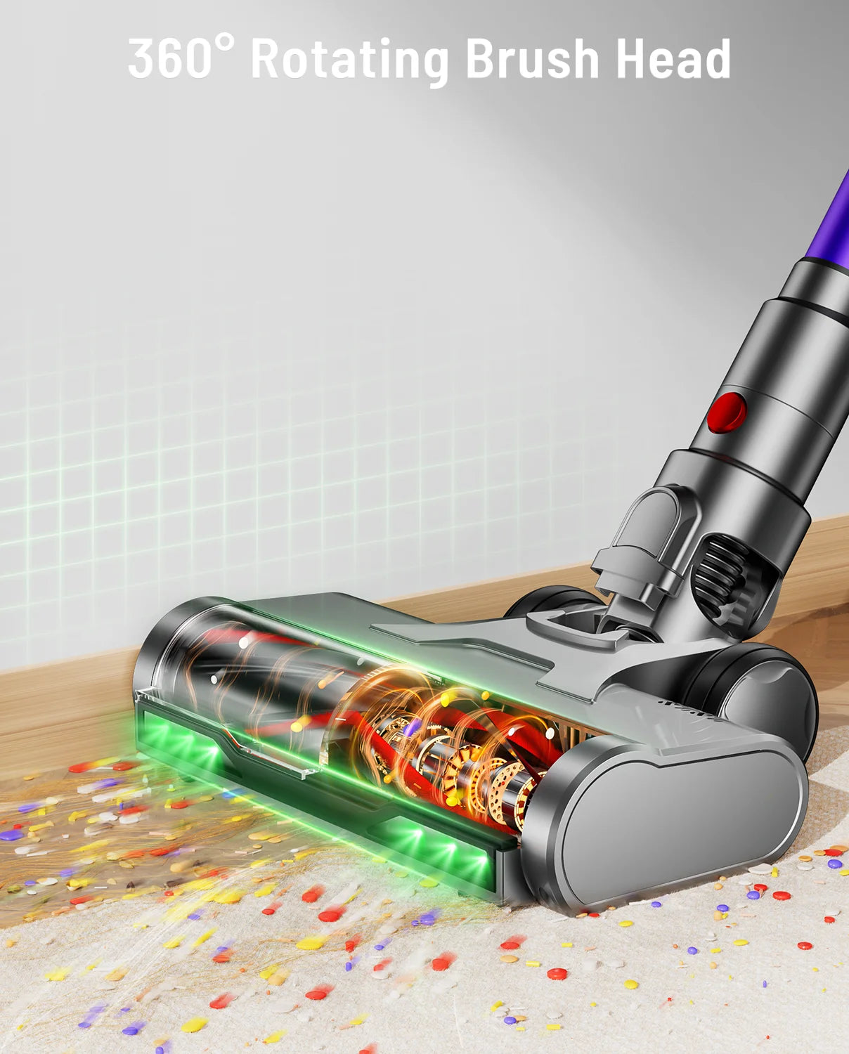 VAKERR X15 Pro Cordless Vacuum Cleaner 65KPa 650W
