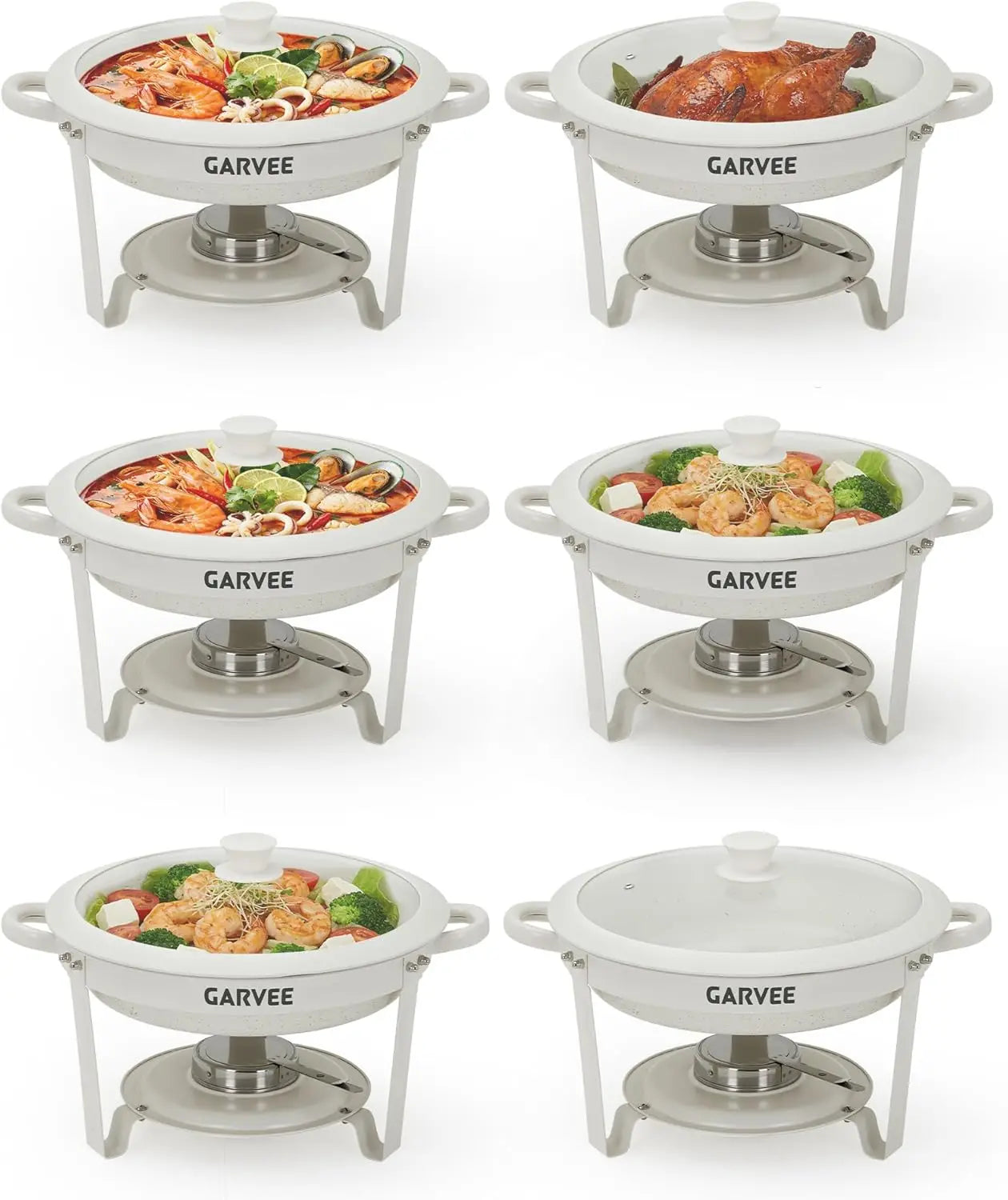 HiMISS Chafing Dishes Stainless Steel Buffet Warmer