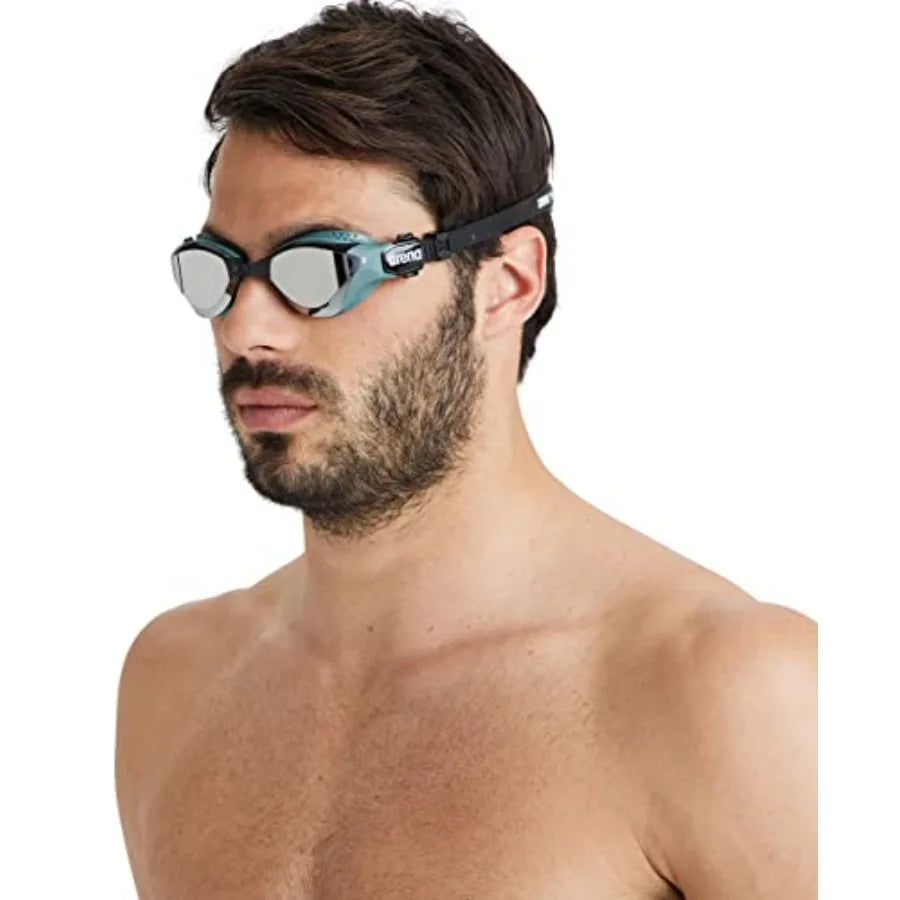 Triathlon Swimming Goggles With Anti Fog Polycarbonate Lenses