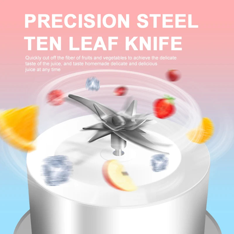 Portable USB Fruit Juicer Blender