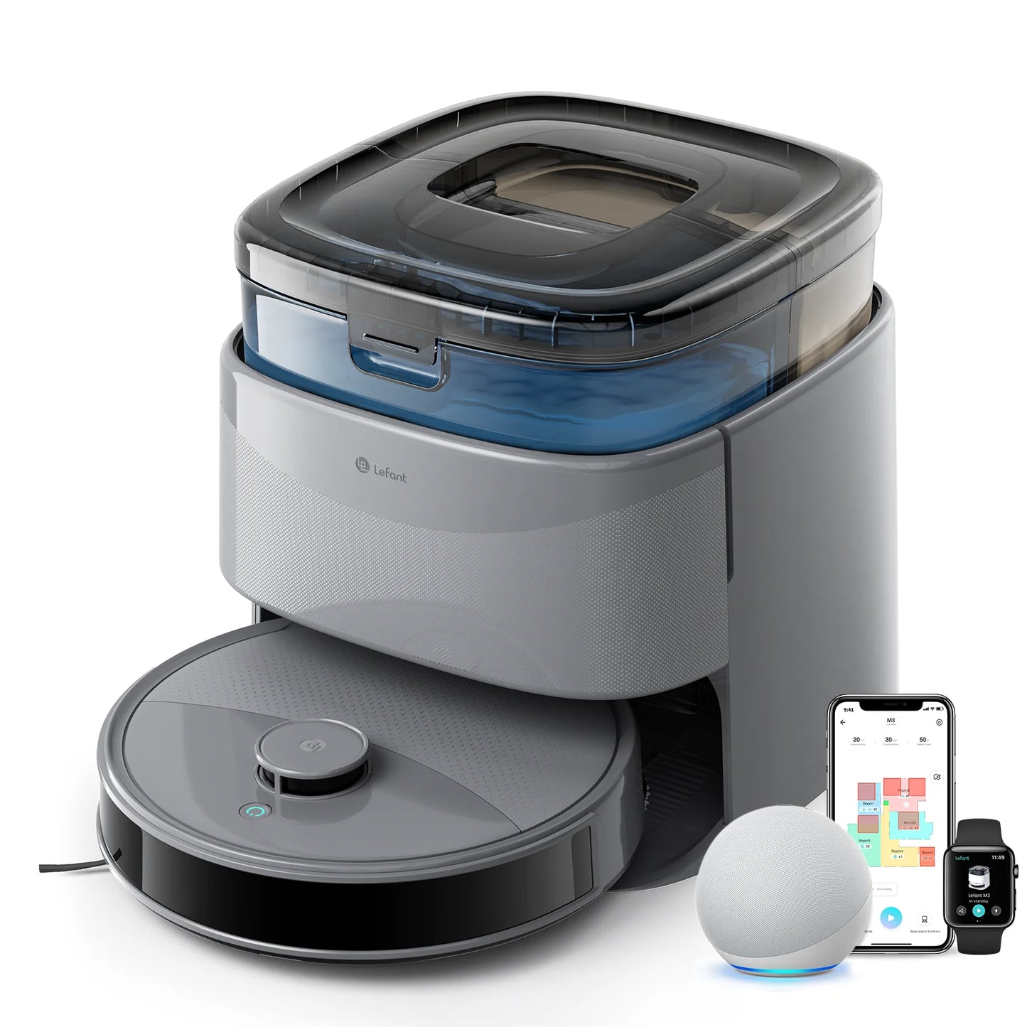 Lefant M3 Max Robot Vacuum And Mop 20000Pa Suction