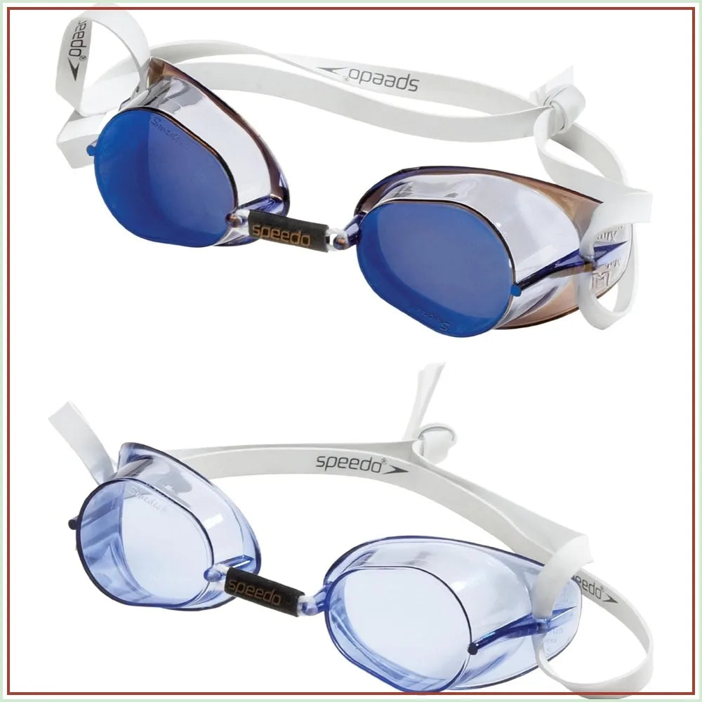 Swedish Style Swim Goggles With Regular And Mirrored Lenses