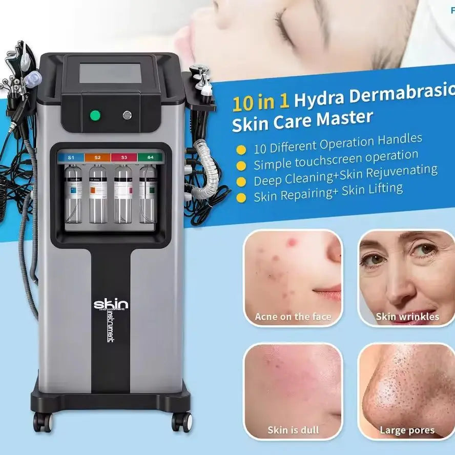 FAZJEUNE 10-In-1 H2O2 Facial Cleanser Machine