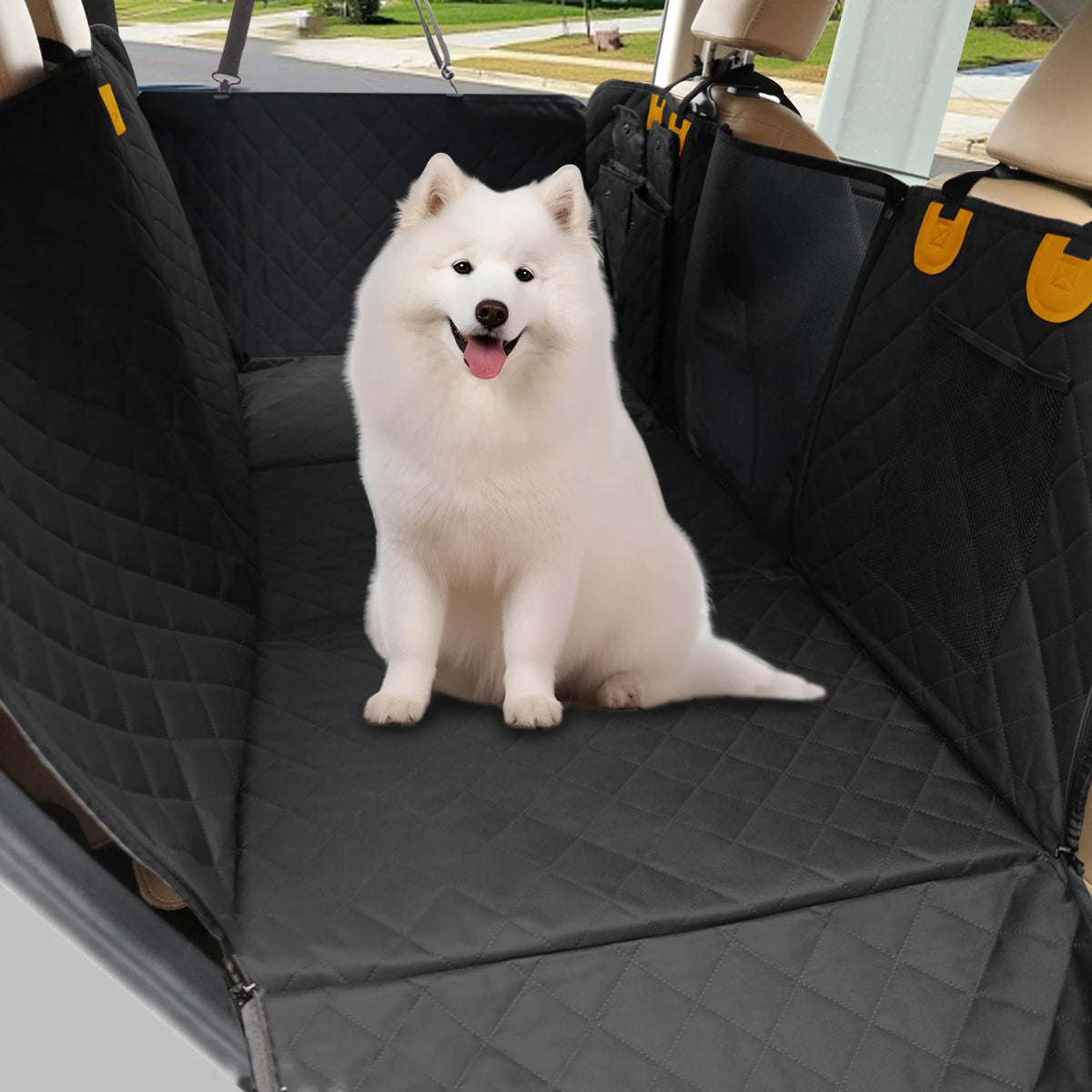 Borwart Waterproof Dog Back Seat Extender Cover