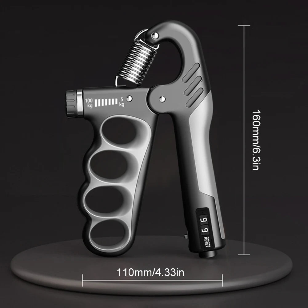 Adjustable Hand Grip Strengthener 5 to 100Kg With Counter