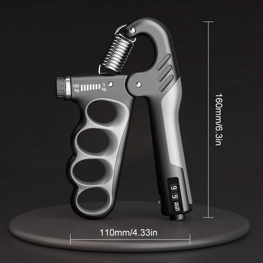 Adjustable Hand Grip Strengthener 5 to 100Kg With Counter