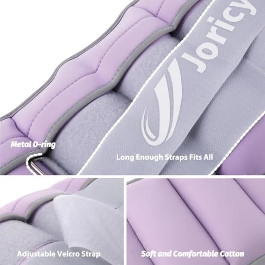 Adjustable Ankle Weights Neoprene For Walking And Therapy