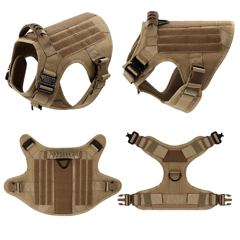 Dog Harness And Leash Set For Training Walks