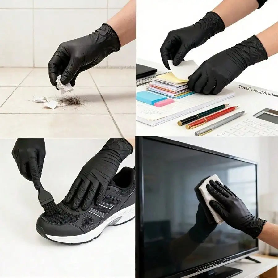 Nitrile Gloves Disposable Household Cleaning Powder Free