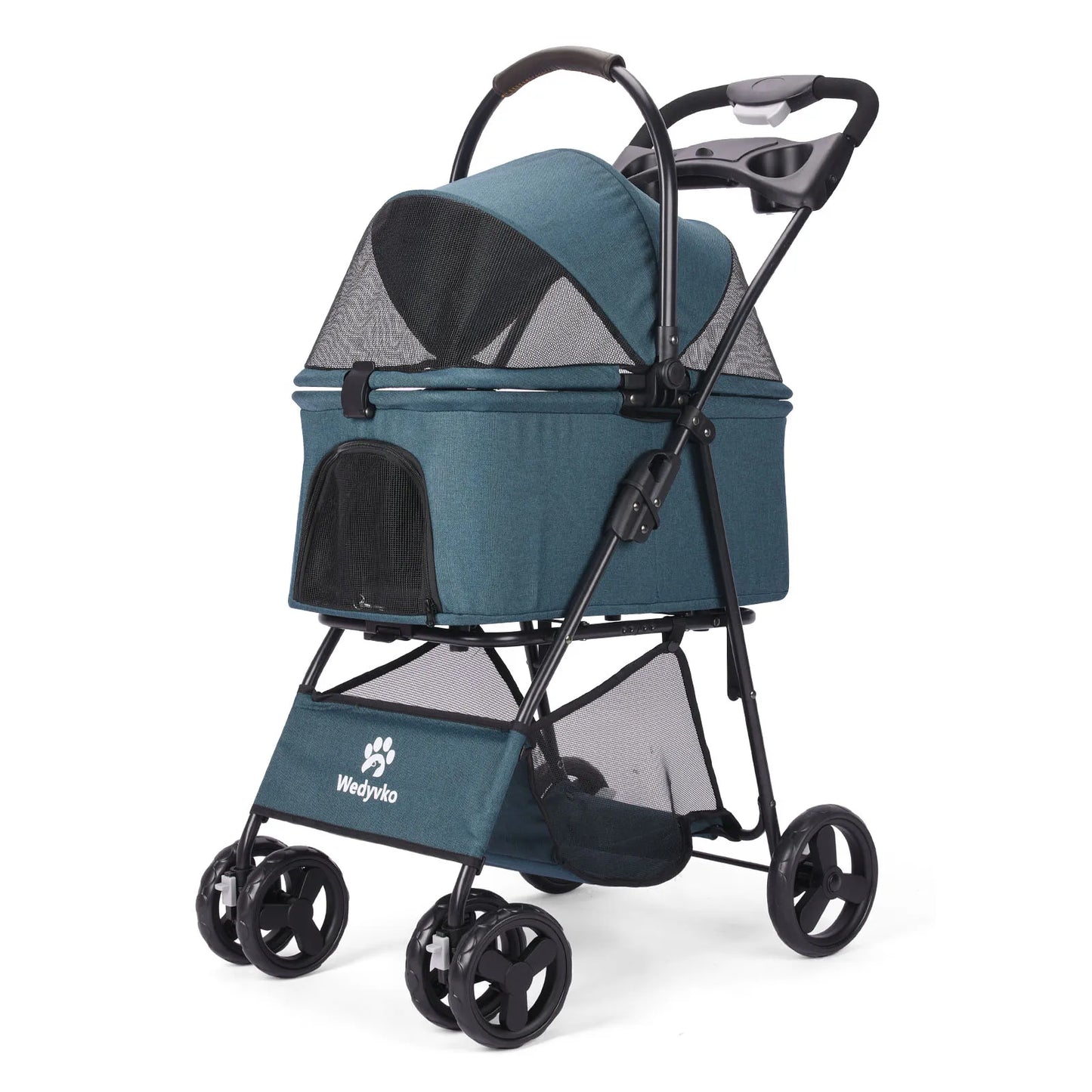 3 In 1 Pet Stroller With Removable Carrier