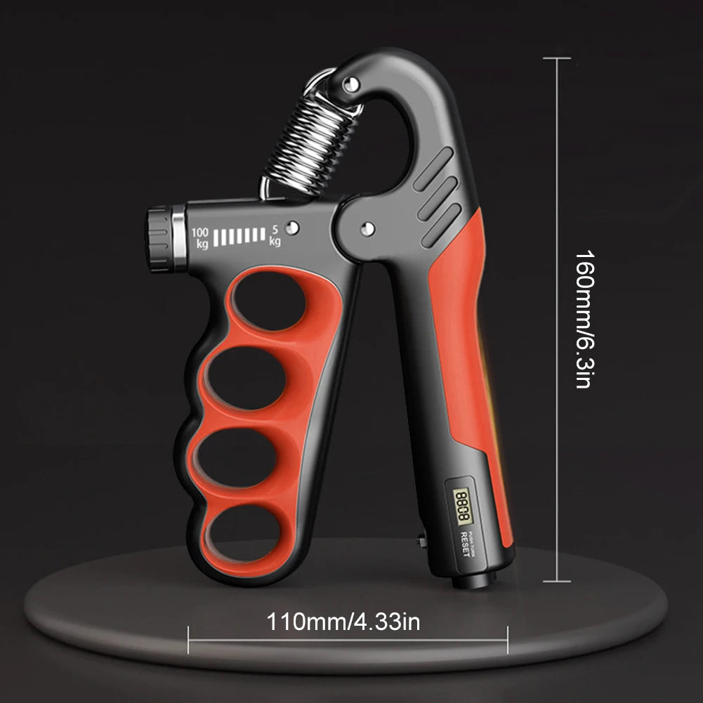 Adjustable Hand Grip Strengthener 5 to 100Kg With Counter