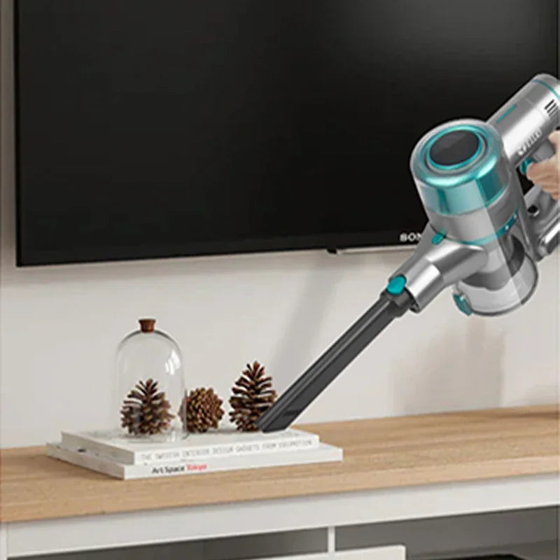 E.L.UO Cordless Handheld Vacuum Cleaner With Removable Battery
