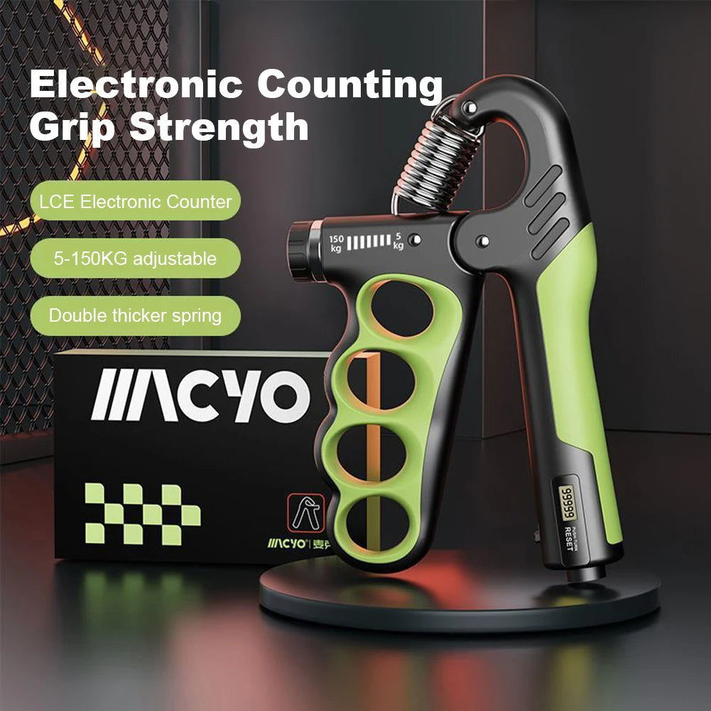 Adjustable Hand Grip Strengthener 5 to 100Kg With Counter