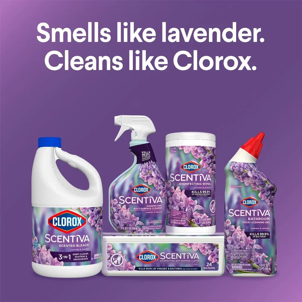 Lavender and Jasmine Scented Liquid Bleach