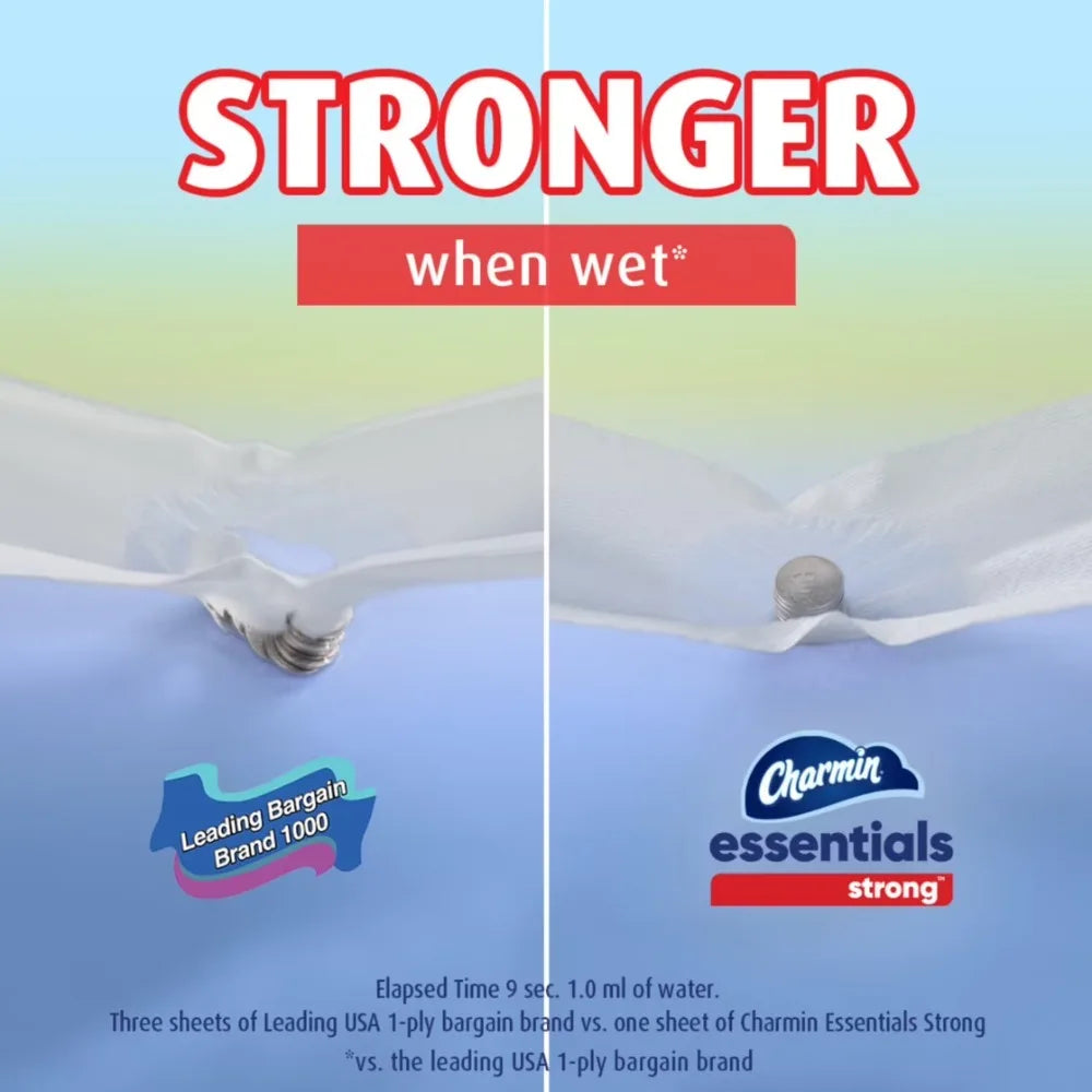Extra Strong Toilet Paper 6 Mega Rolls 429 Sheets Per Roll Soft Bath Tissue For Home Commercial Use Bulk Bathroom Tissue High Capacity Long Lasting