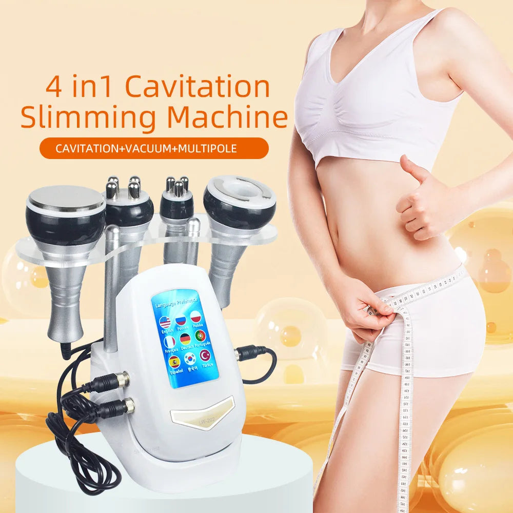 MISSHEART 4In1 Ultrasonic Cavitation Slimming Machine