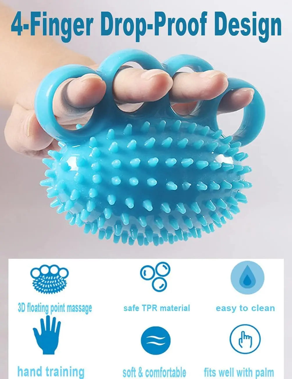4-Pack Hand Exercise Balls For Wrist Pain Relief And Grip