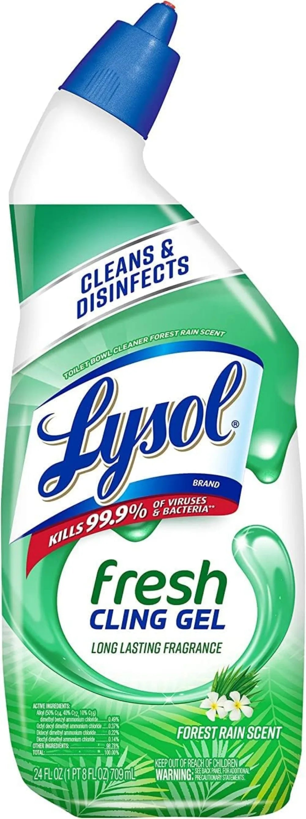 Toilet Bowl Cleaner Gel, Country Scent, 24oz Pack of 3, Cleans & Deodorizes
