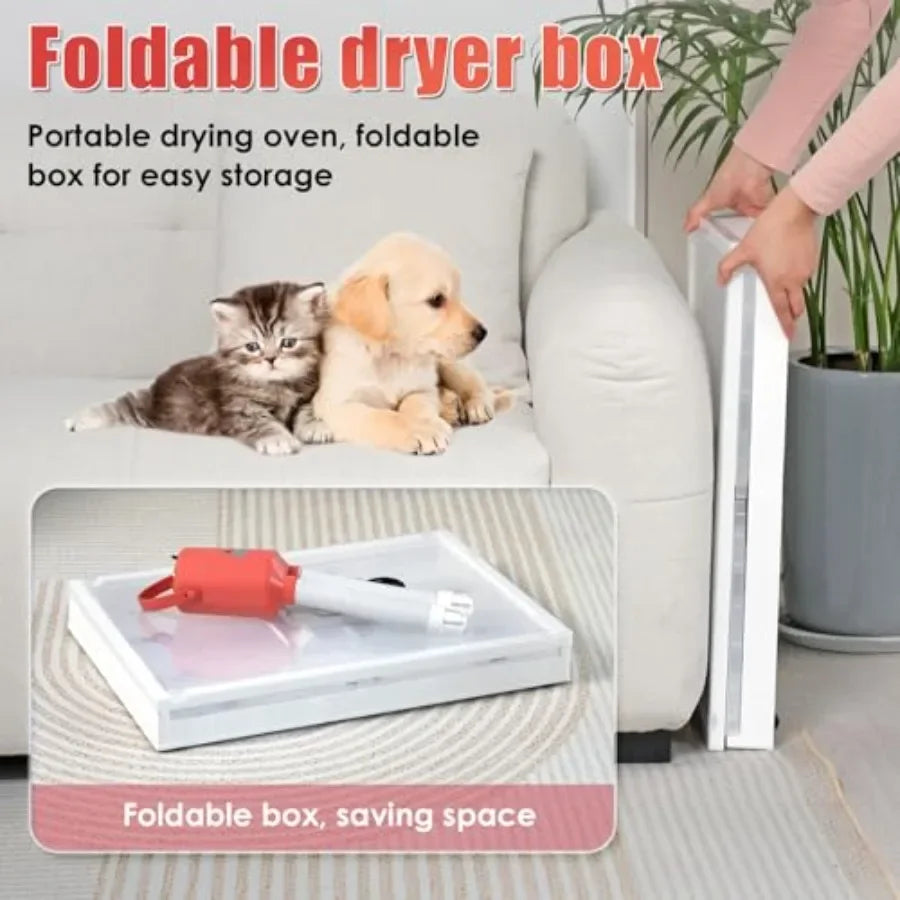 Automatic Pet Dryer Box for Cats and Small Dogs